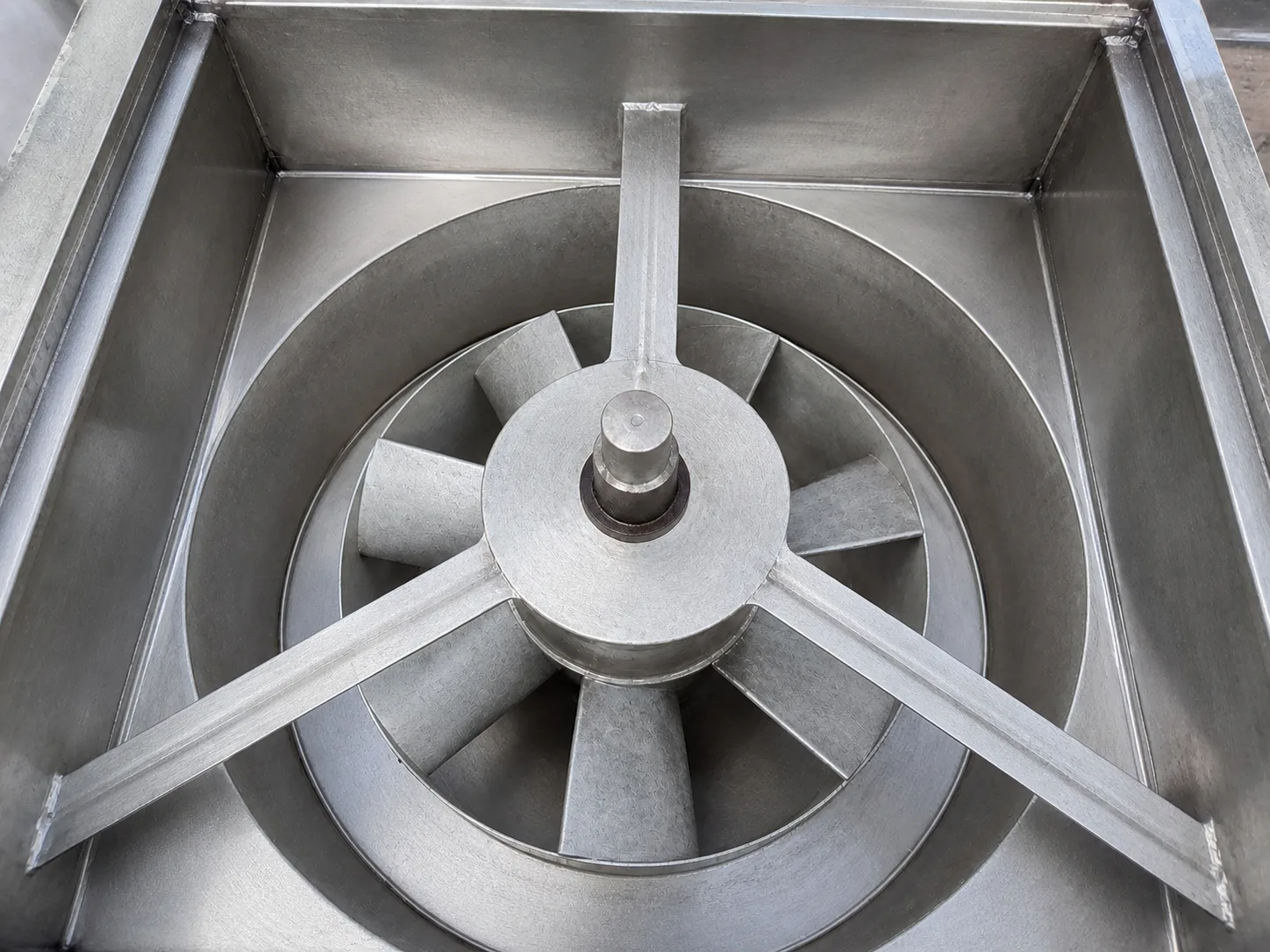 Illustrative exhaust fan after cleaning